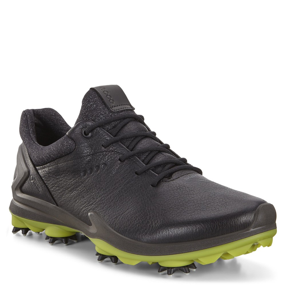Mens Golf Shoes - ECCO Biom G3 - Black - 2761XUCIJ
